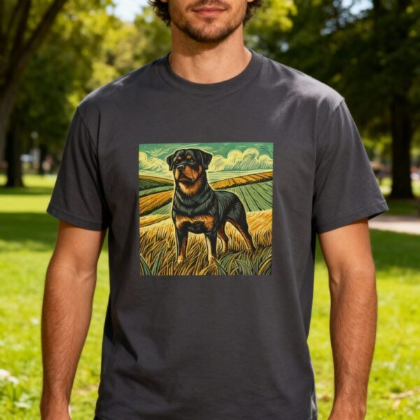 Rottweiler T-Shirt: Furry Friends Collection Dog Parents Heavy Cotton Tee