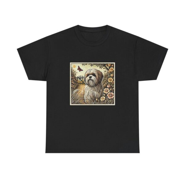 Shih Tzu T-Shirt: Furry Friends Collection Dog Parents Heavy Cotton Tee