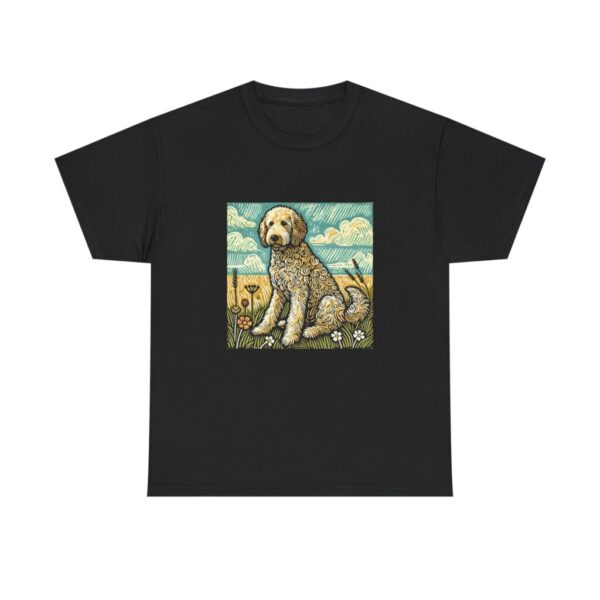 Labradoodle T-Shirt: Furry Friends Collection Dog Parents Heavy Cotton Tee