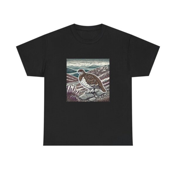 14000684997464302709_2048.jpeg Ptarmigan T-Shirt Alpine Mountain Bird Wildlife Illustration Scottish Highland Grouse Nature Tee Bird Lover Gift Wild Bird Series