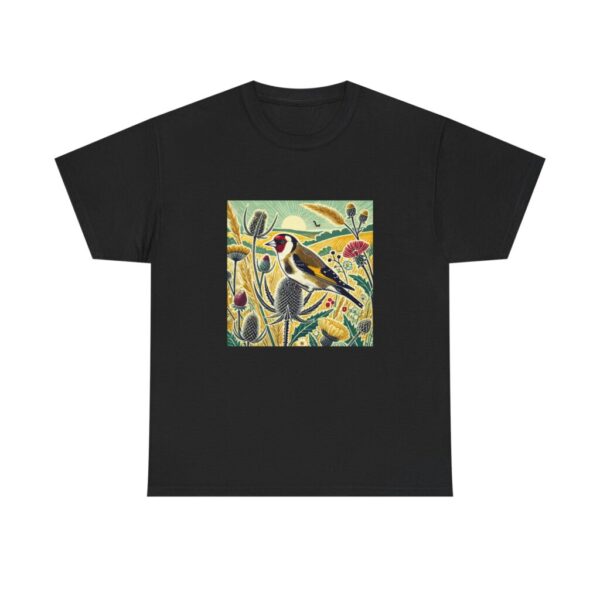 1579800227365644723_2048.jpeg Goldfinch T-Shirt Colourful Garden Songbird Wildlife Illustration British Finch Nature Tee Bird Lover Gift Wild Bird Series