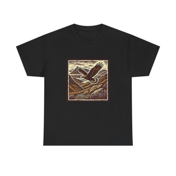 Golden Eagle T-Shirt Majestic Raptor Wildlife Illustration Mountain Bird Nature Tee Bird Lover Gift Wild Bird Series