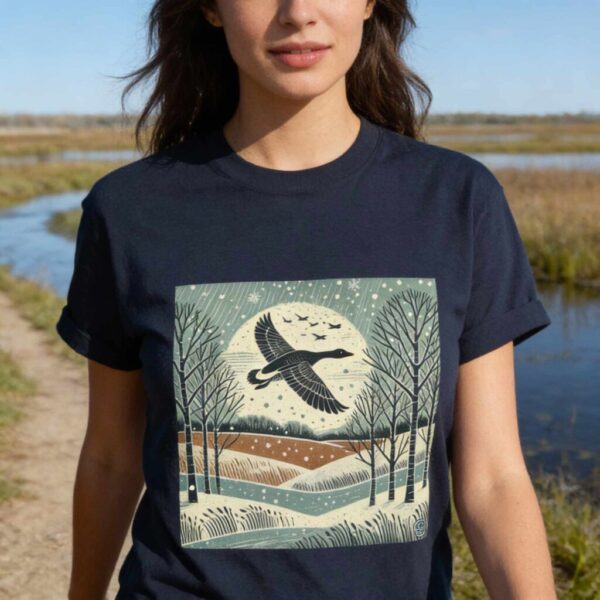 Vee the Goose - Heavy Cotton Tee