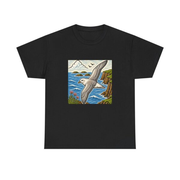 Fulmar T-Shirt Welsh Seabird Tee, Northern Fulmar Wildlife Shirt, Coastal Bird Gift, Birdwatcher T-Shirt, Nature Lover Tee