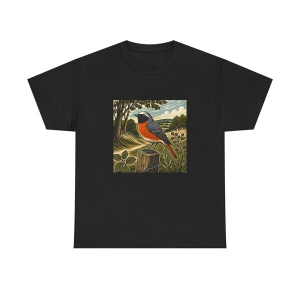 1199642930394943834_2048.jpeg Redstart T-Shirt Welsh Bird Tee, Common Redstart Wildlife Shirt, Woodland Bird Gift, Birdwatcher T-Shirt, Nature Lover Tee