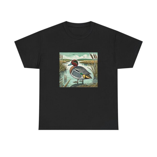 Eurasian Teal T-Shirt Welsh Bird Tee, Teal Duck Wildlife Shirt, Wetland Bird Gift, Birdwatcher T-Shirt, Nature Lover Tee UK