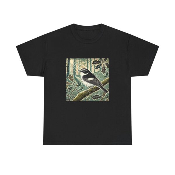 7033175881093086788_2048.jpeg Pied Flycatcher T-Shirt Welsh Bird Tee, Woodland Bird Wildlife Shirt, Birdwatcher Gift, Nature Lover T-Shirt, British Bird Tee